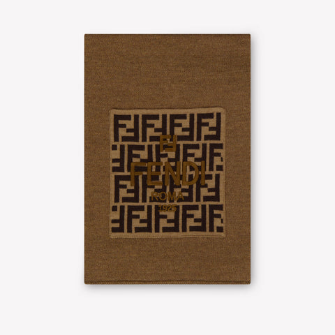 Fendi Niño Unisex Bufandas Camel