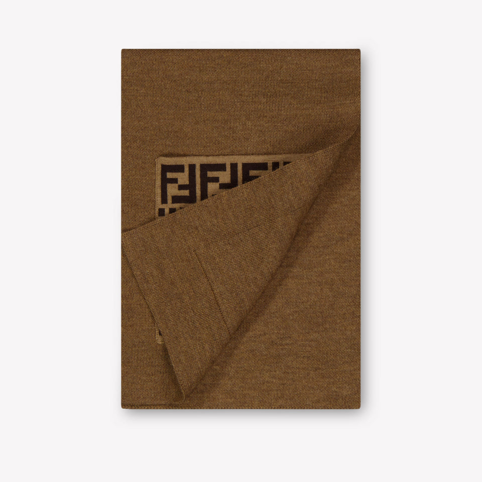 Fendi Enfant Unisexe Foulard Camel
