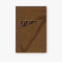Fendi Kinder Unisex Sjaals In Camel