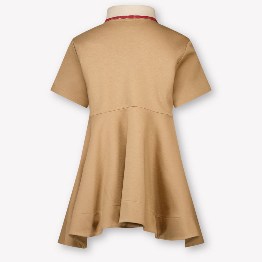 Fendi Enfant Filles Robe Camel