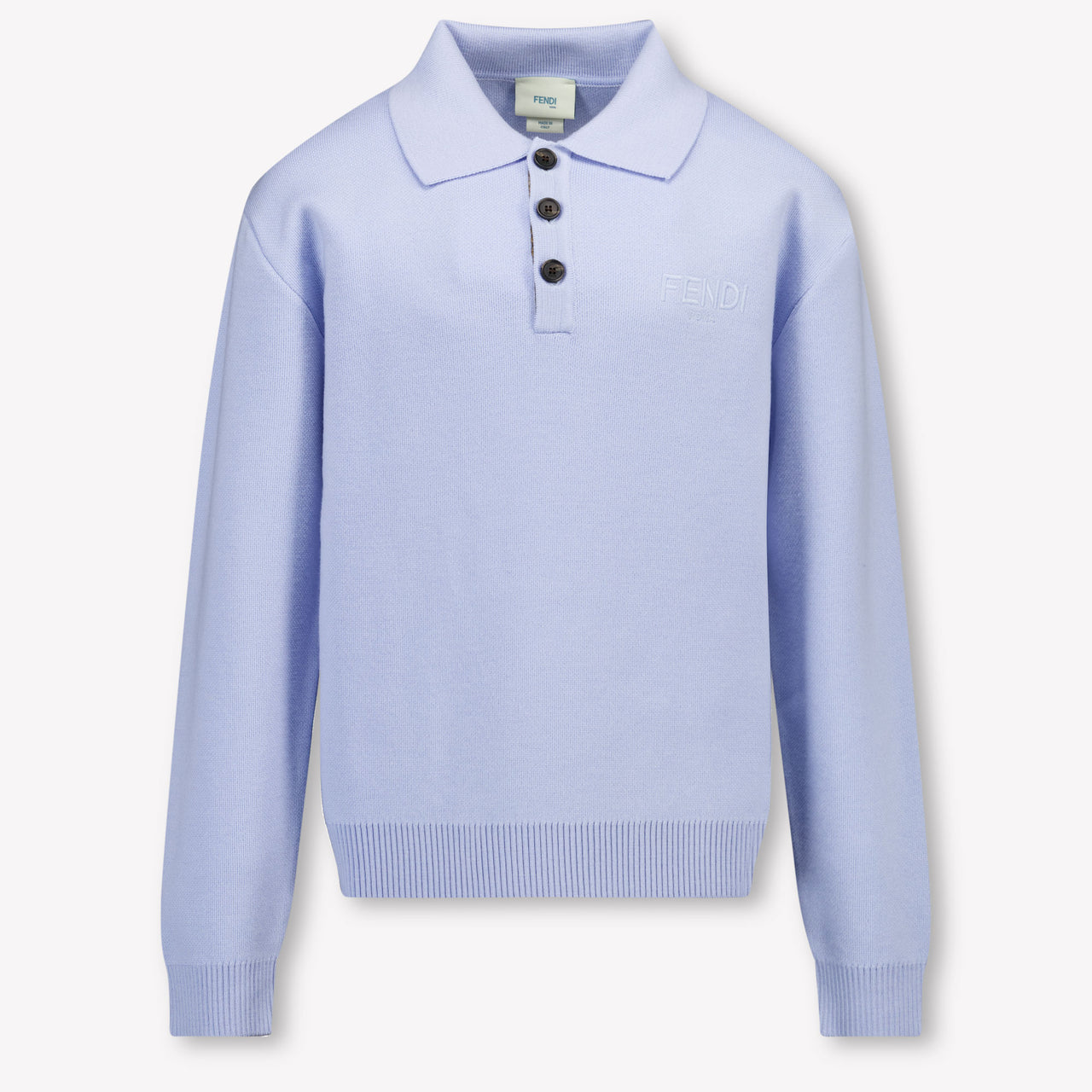 Fendi Niño Chicos Suéter en Azul Claro
