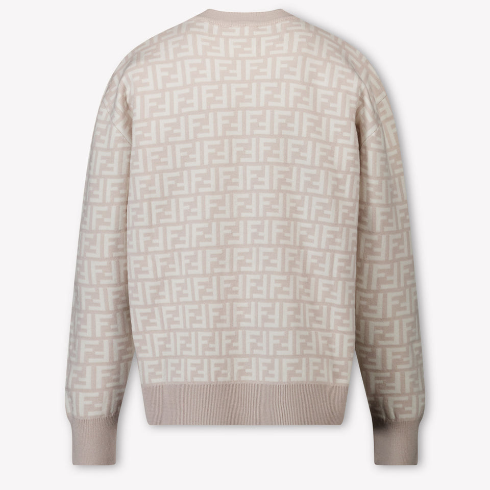Fendi Enfant Unisexe Pull Gris