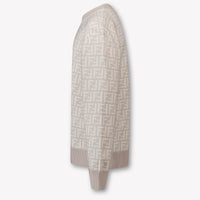 Fendi Enfant Unisexe Pull Gris