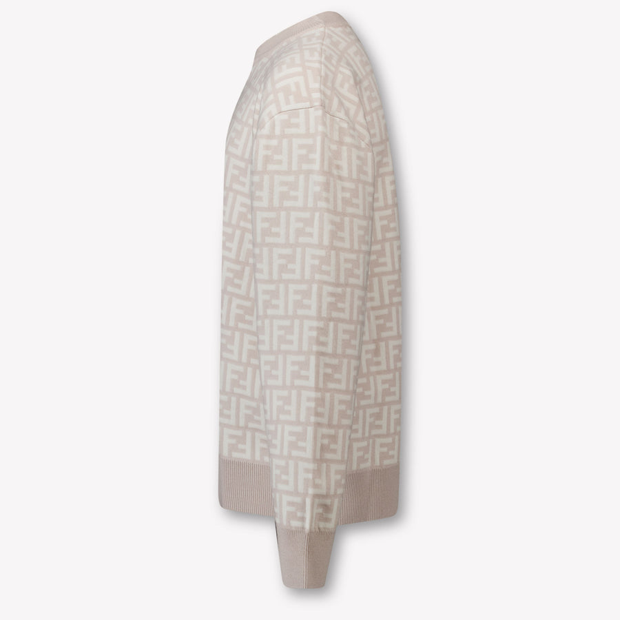 Fendi Enfant Unisexe Pull Gris