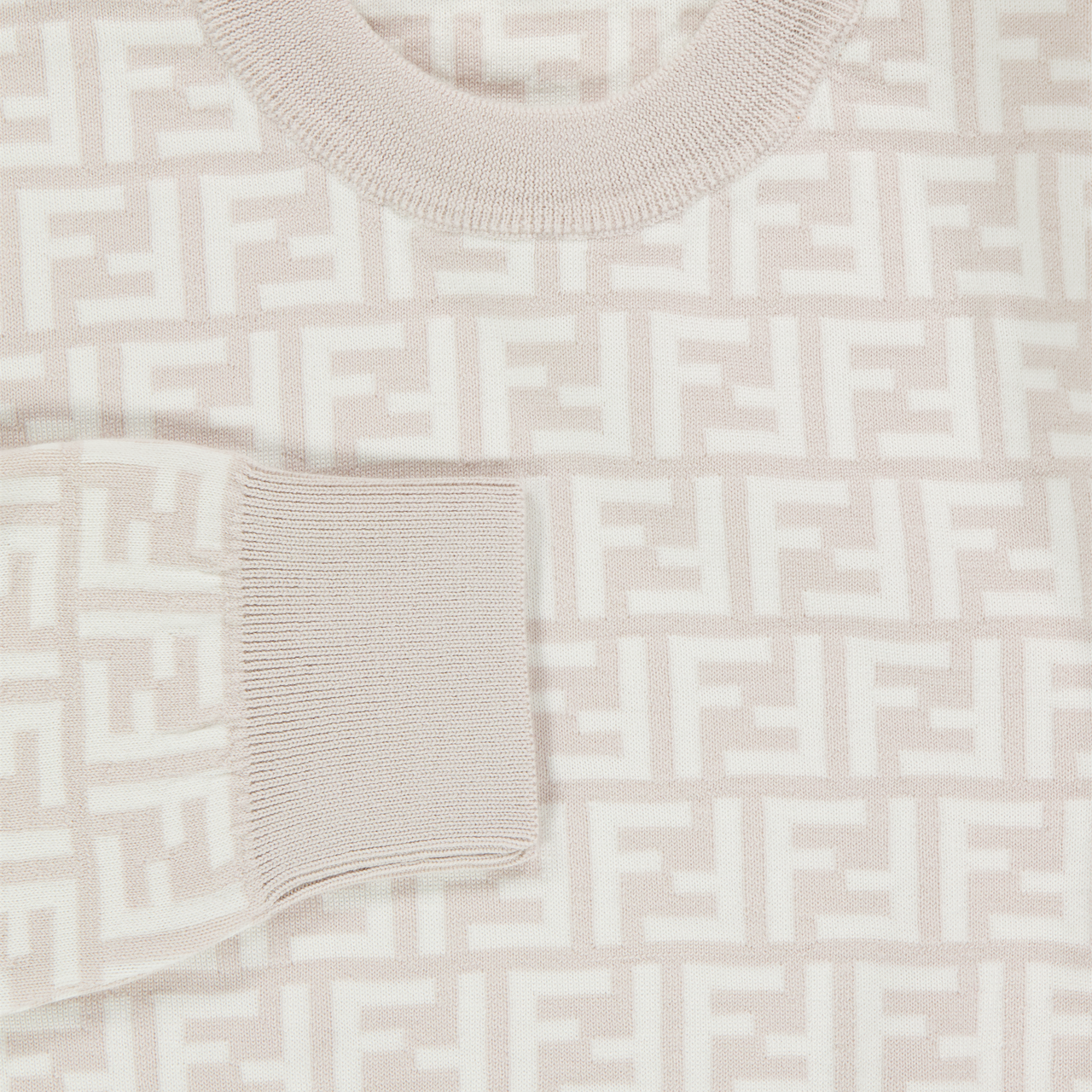 Fendi Enfant Unisexe Pull Gris