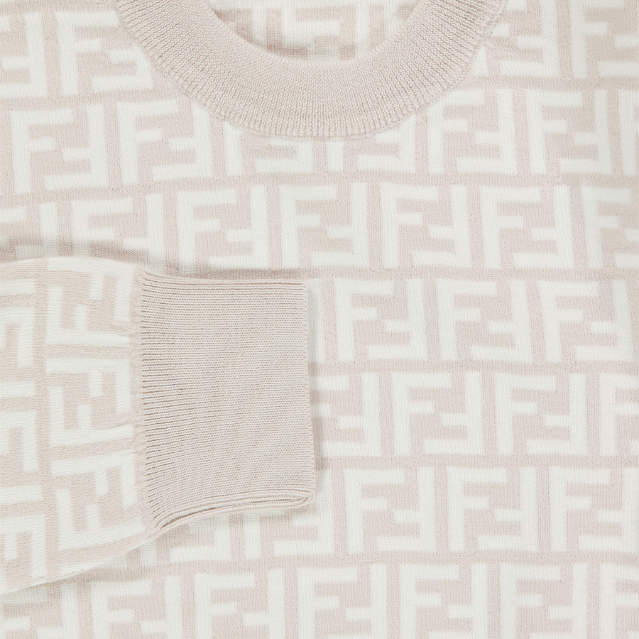 Fendi Enfant Unisexe Pull Gris