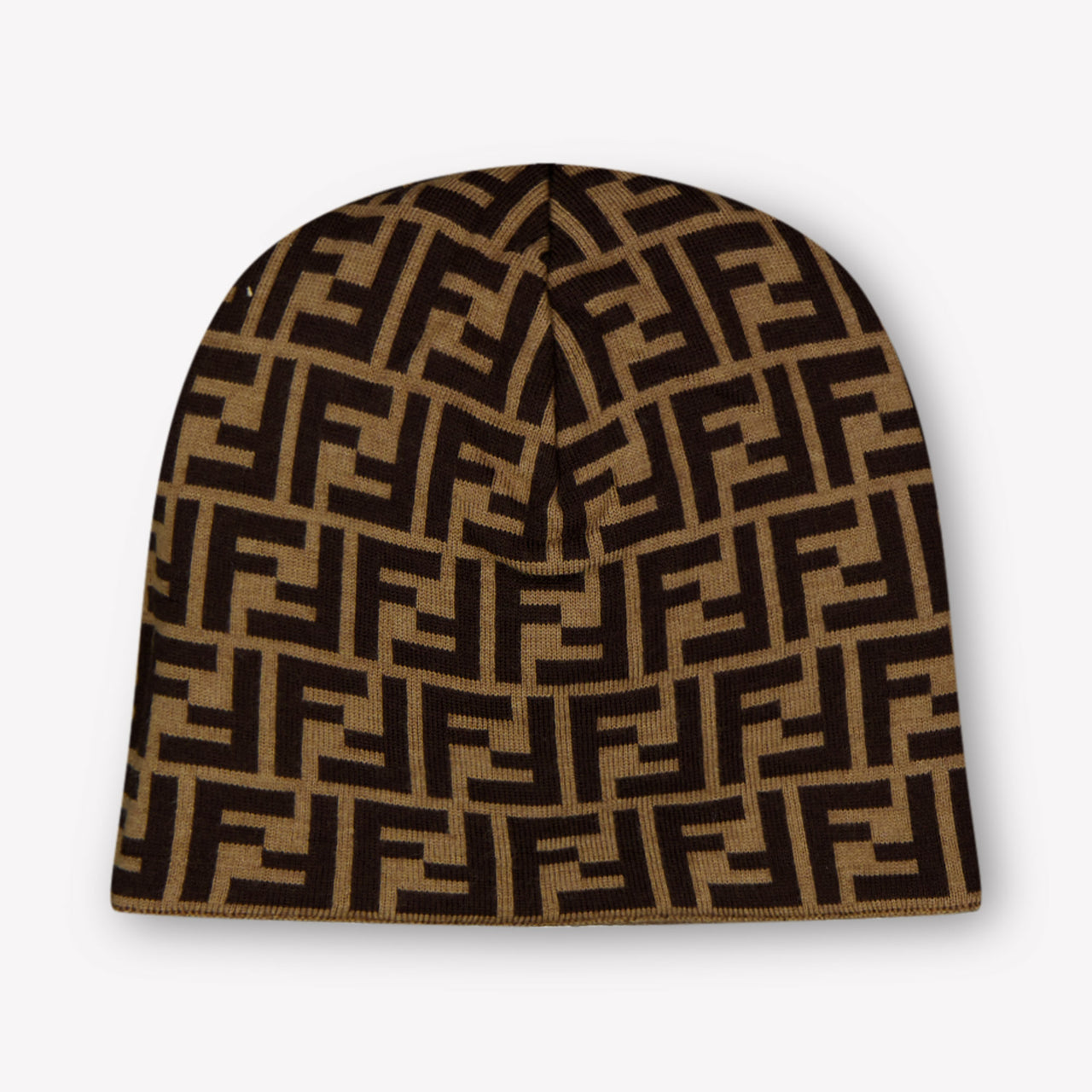 Fendi Kids Unisex Hat  Camel