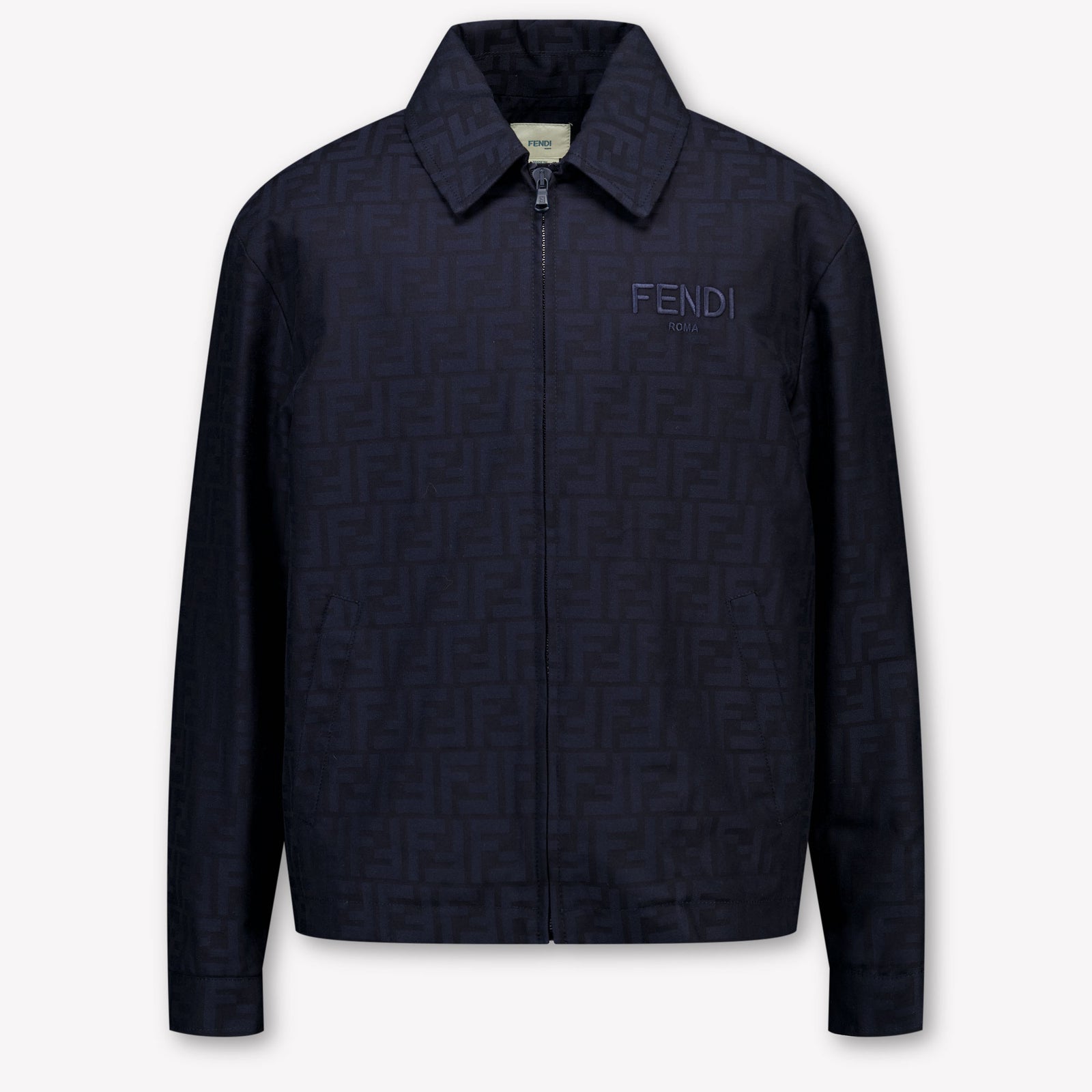 Fendi Kinder Unisex zwischen der Jacke Marineblau
