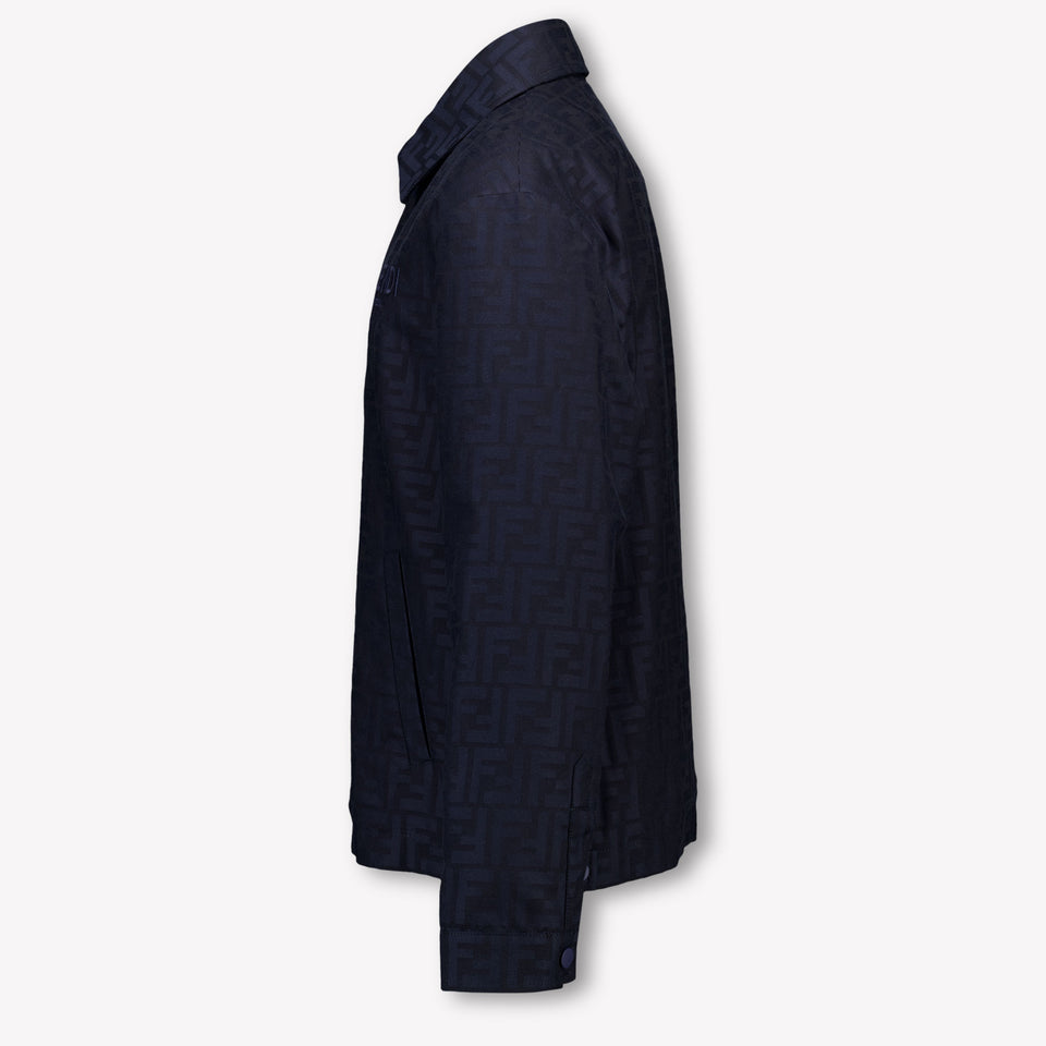 Fendi Kinder Unisex Tussenjas In Navy