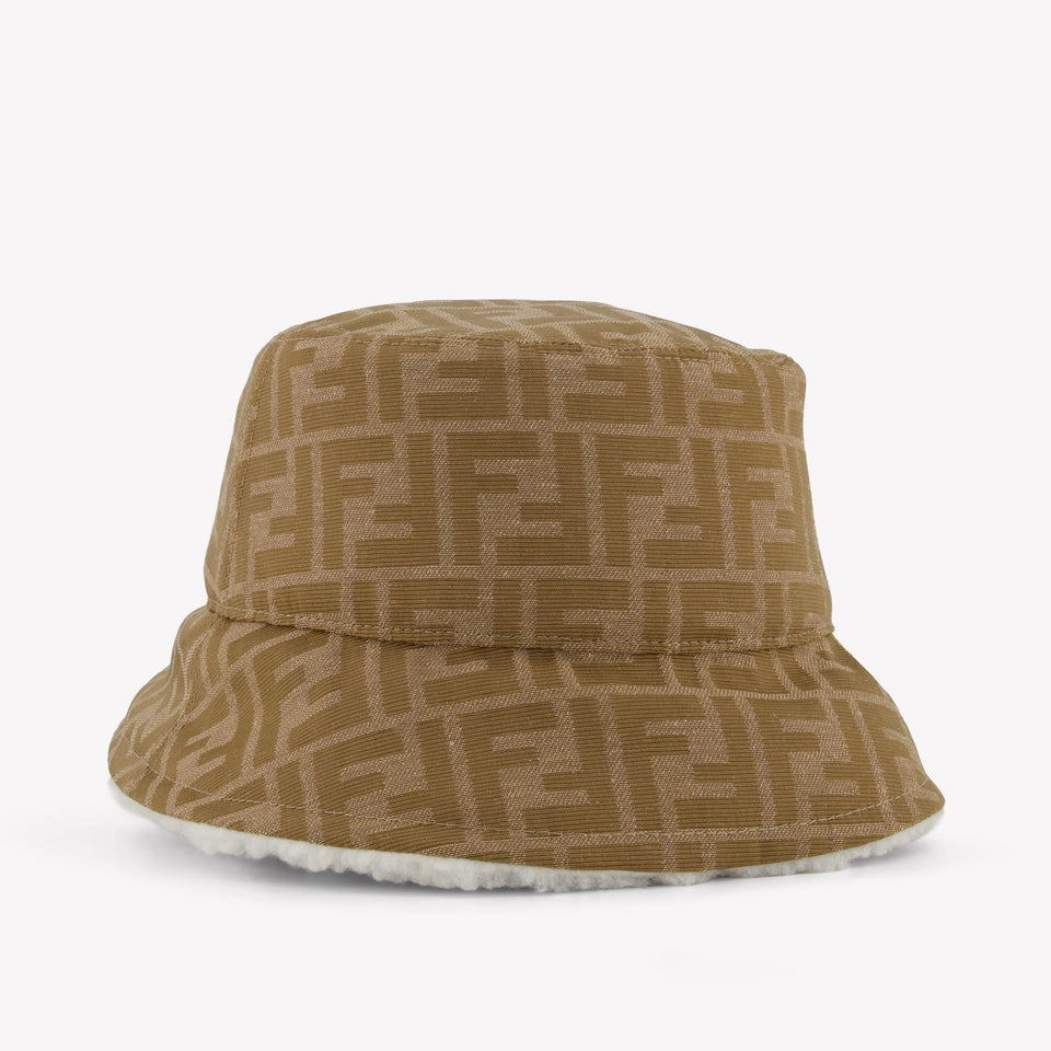 Fendi Ragazzo Unisex Cappello in Off White