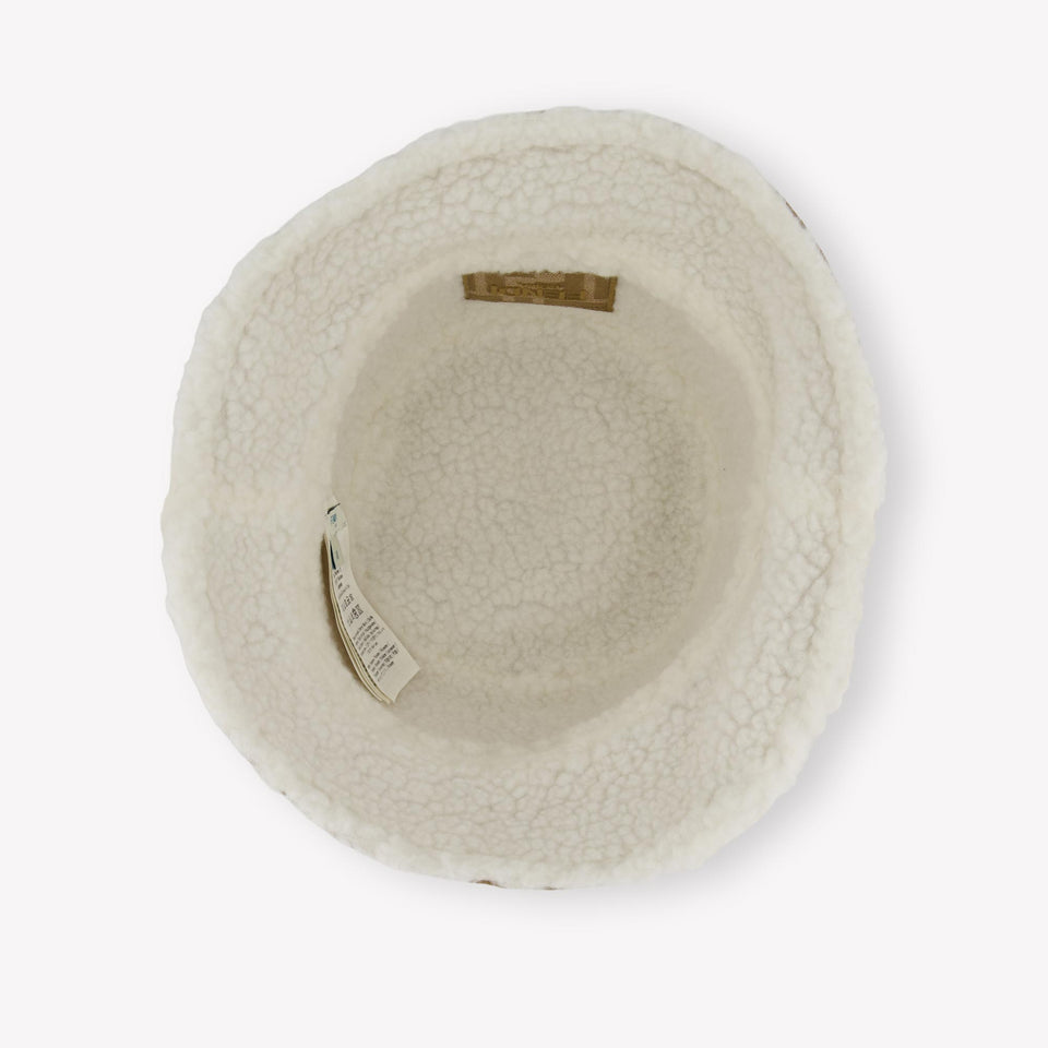 Fendi Ragazzo Unisex Cappello in Off White