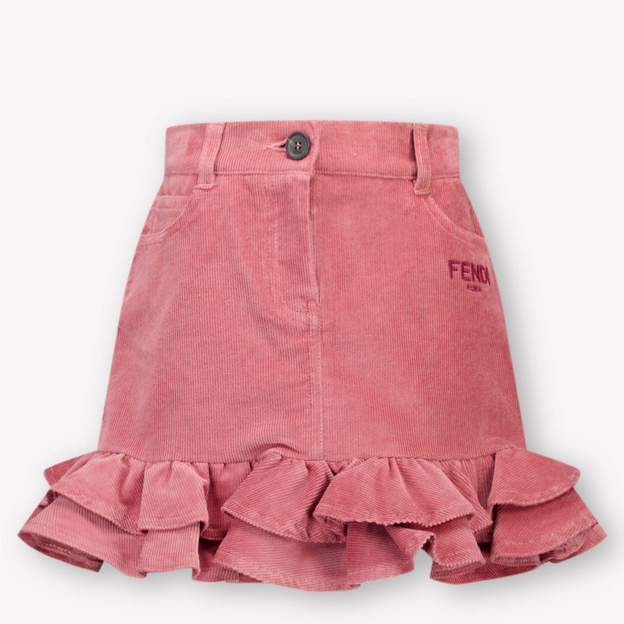 Fendi Enfant Filles Jupe Rose