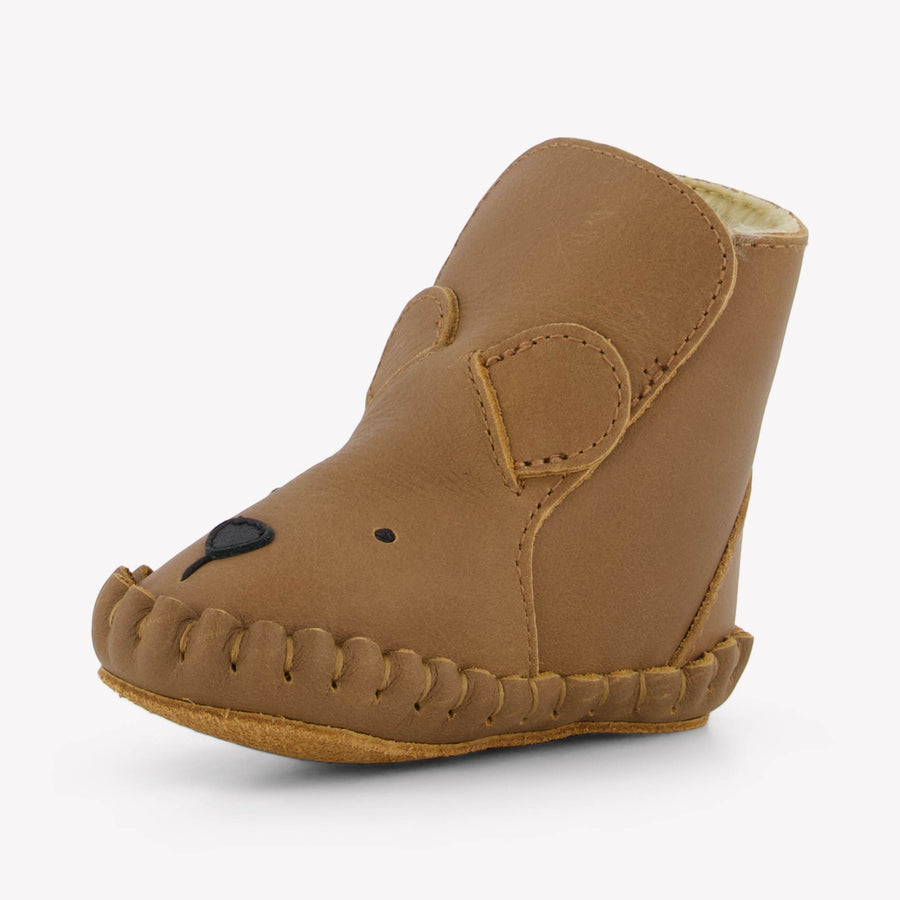 Donsje Amsterdam Kapi Baby Unisex Scarpe dentro Marrone