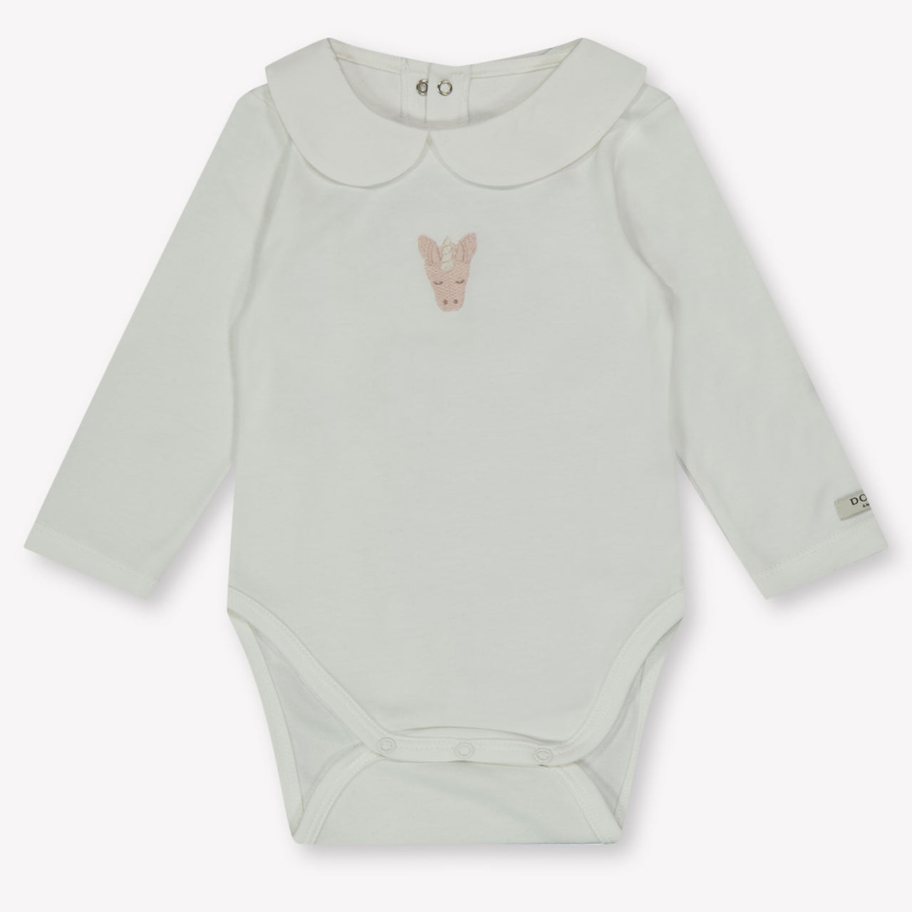 Donsje Amsterdam Unicorn bébé Filles Romper en blanc