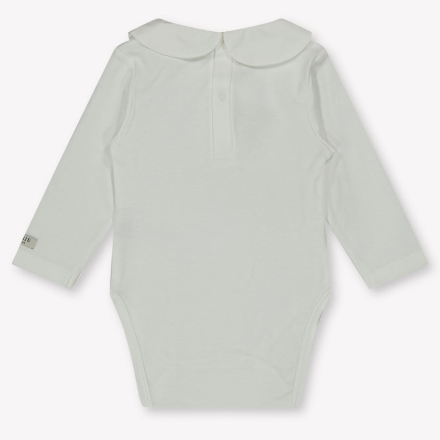 Donsje Amsterdam Unicorn bébé Filles Romper en blanc
