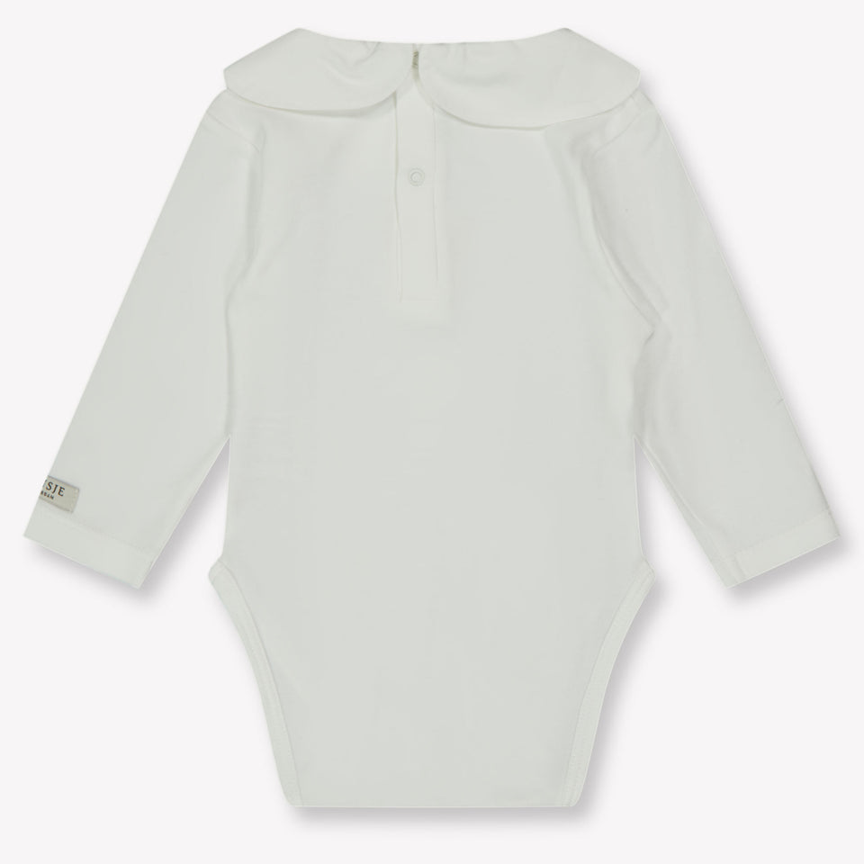 Donsje Amsterdam Bunny Bunny Filles Romper en blanc