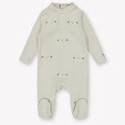 Donsje Amsterdam Baby Unisex Tuta in scatola Off White