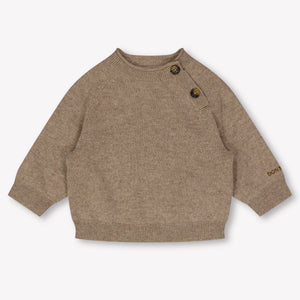Donsje Amsterdam Collynsd bébé Unisexe Pull Marron