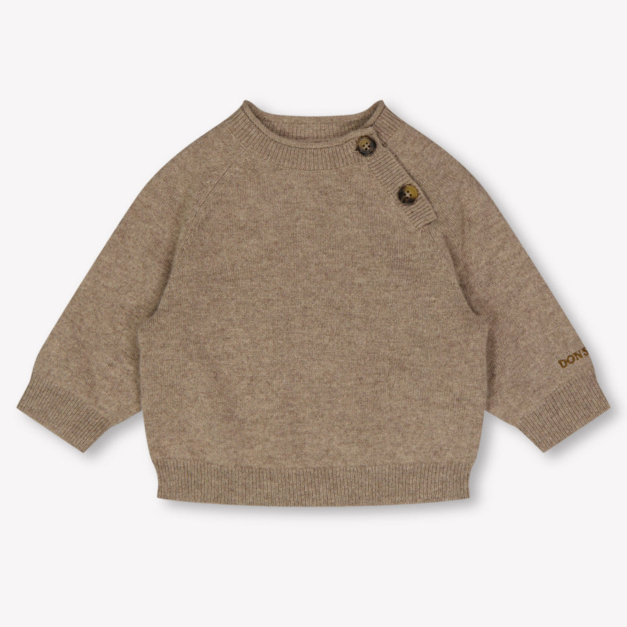 Donsje Amsterdam Collynsd bébé Unisexe Pull Marron