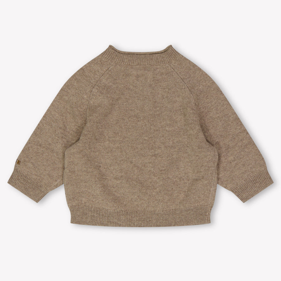 Donsje Amsterdam Collynsd bébé Unisexe Pull Marron