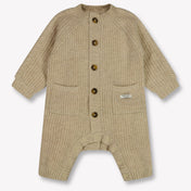 Donsje Amsterdam Baby Unisex Tuta in scatola Beige