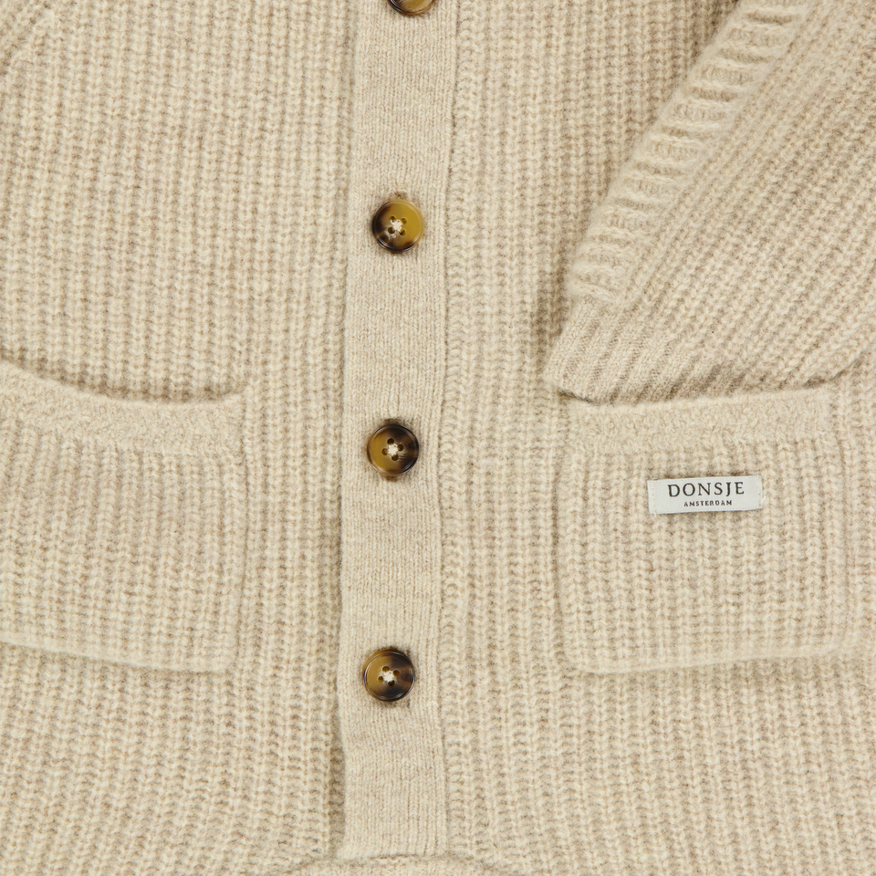 Donsje Amsterdam Baby Unisex Tuta in scatola Beige