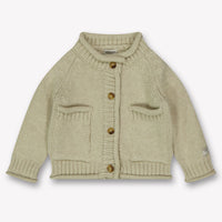 Donsje Amsterdam Baby Unisexe Gilet Beige Clair