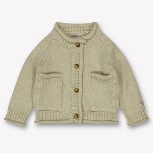 Donsje Amsterdam Baby Unisexe Gilet Beige Clair