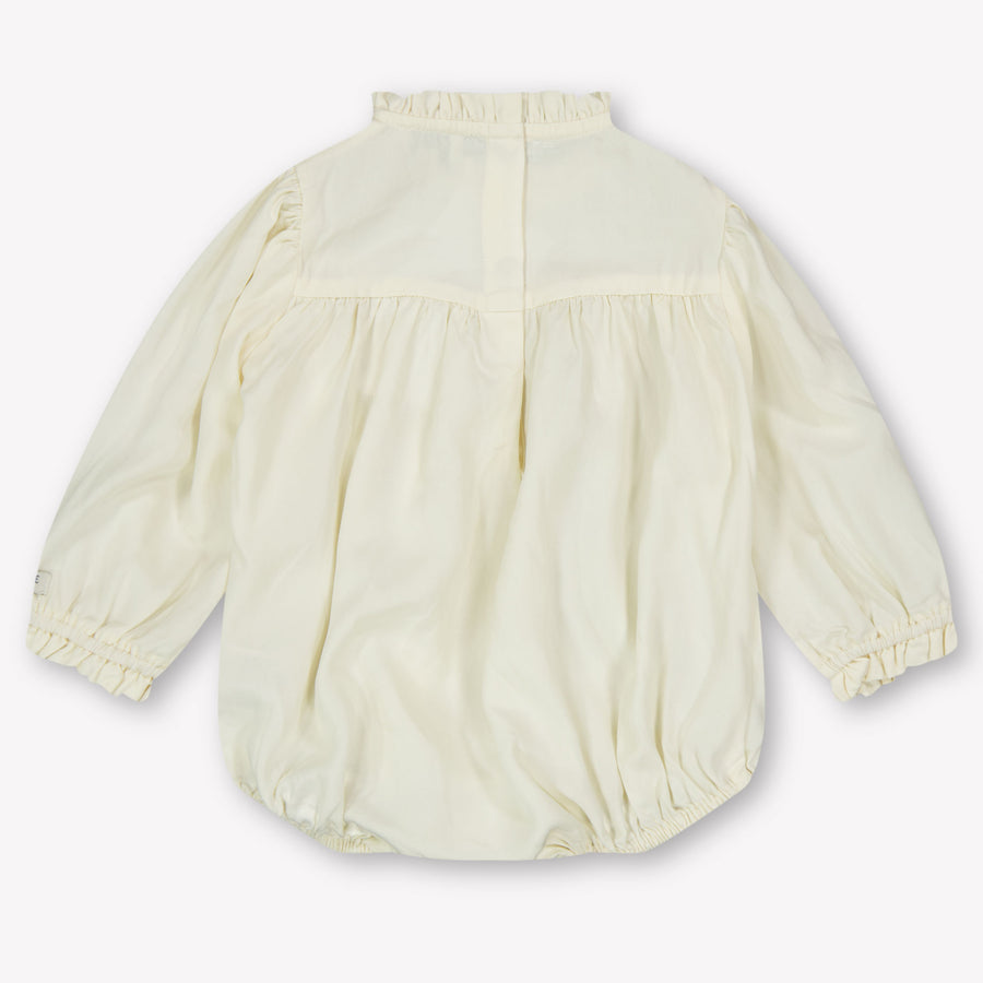 Donsje Amsterdam Baby Meisjes T-Shirt In Off White