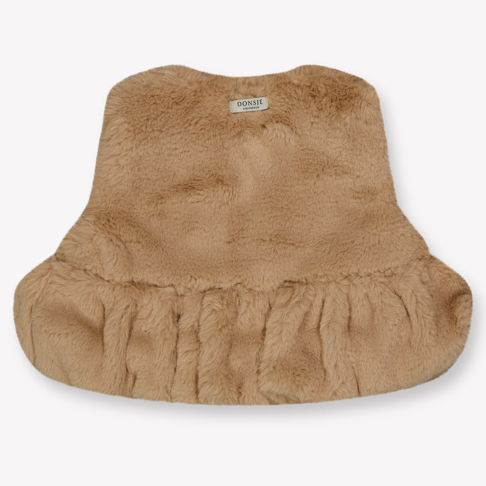 Donsje Amsterdam Nilila Baby Ragazze Gilet in Rosa Antico