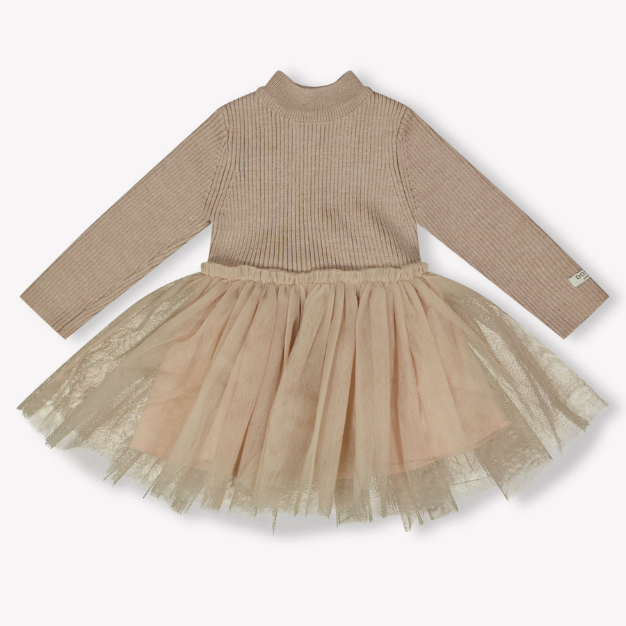 Donsje Amsterdam Lotus Baby Girls Dress in Lila