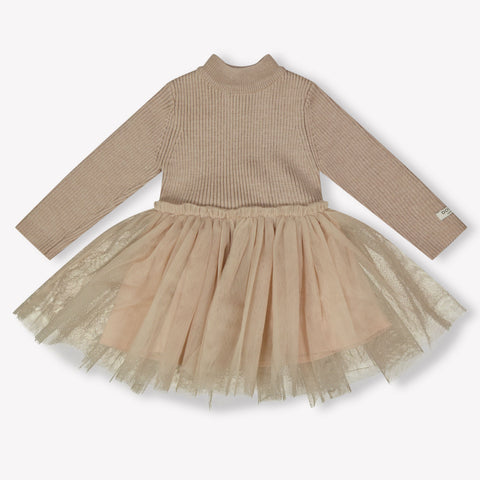 Donsje Amsterdam Lotus bébé Filles Robe Lilas