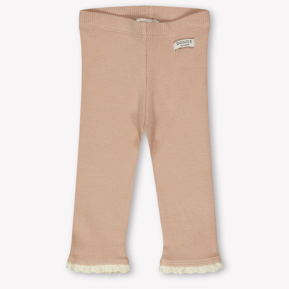 Donsje Amsterdam Affy Baby Mädchen Leggings Altrosa