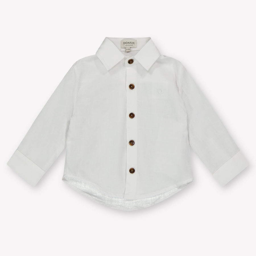 Donsje Amsterdam Chee bébé Filles Chemisier Blanc