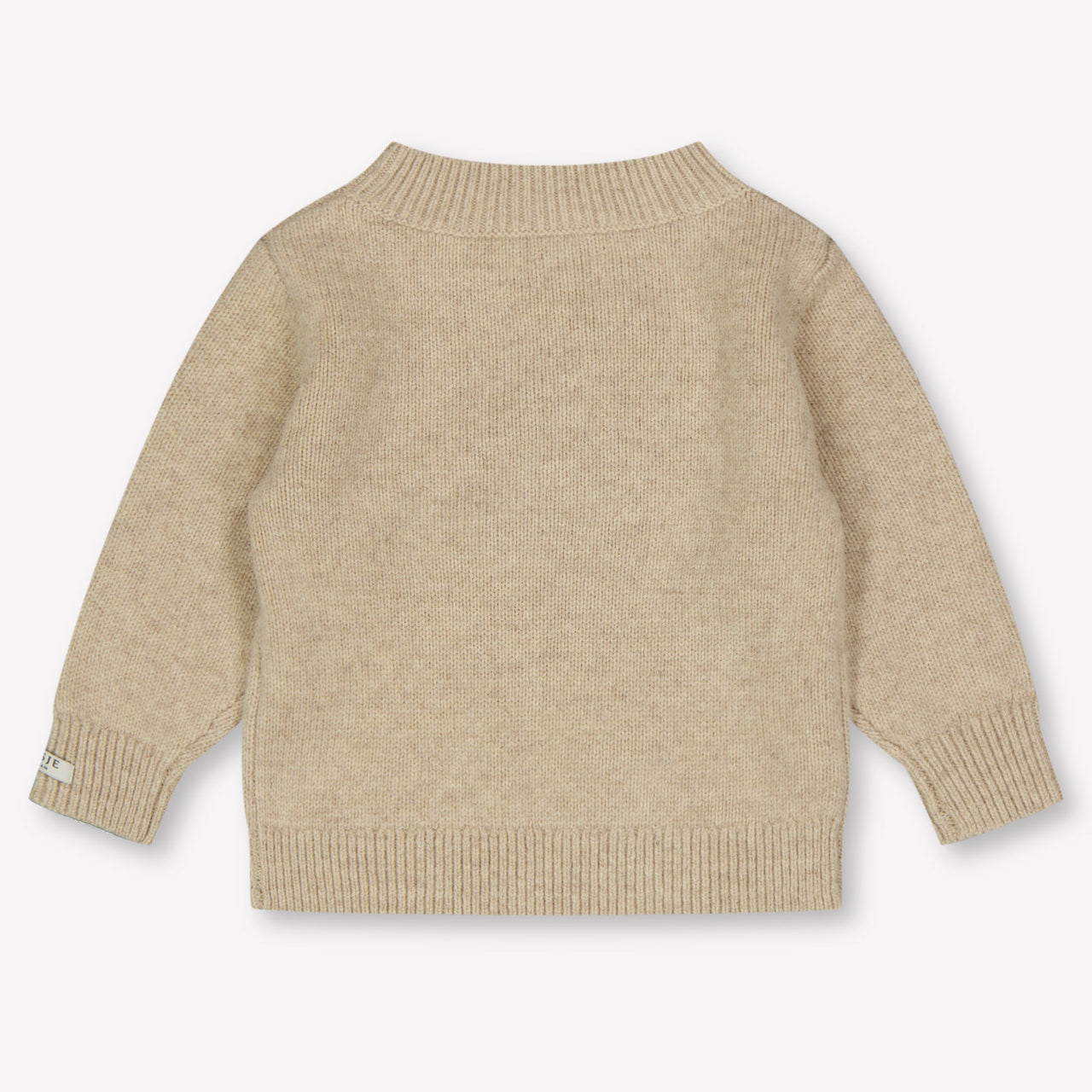 Donsje Amsterdam Bear Baby Garçons Pull Beige Clair