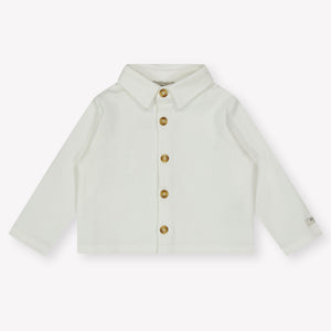 Donsje Amsterdam Baby Garçons Blouse en blanc