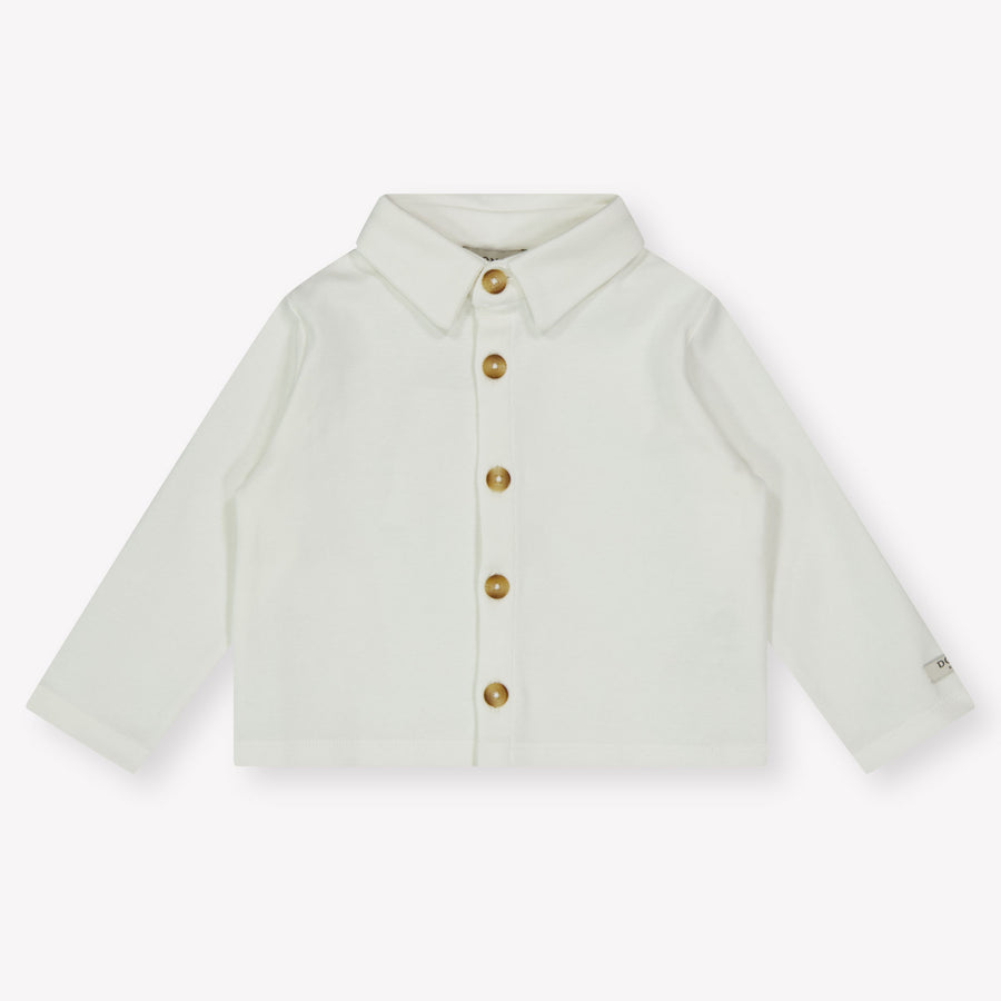 Donsje Amsterdam Baby Garçons Blouse en blanc
