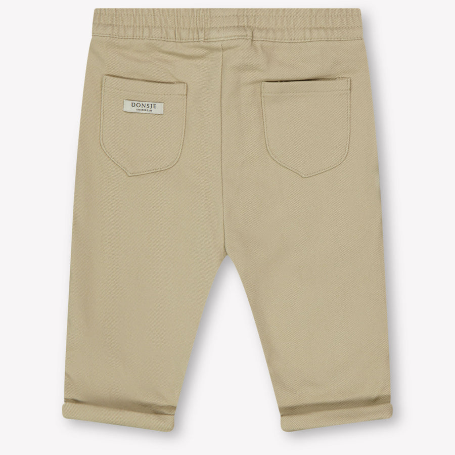 Donsje Amsterdam Baby Garçons Pantalon Beige Clair
