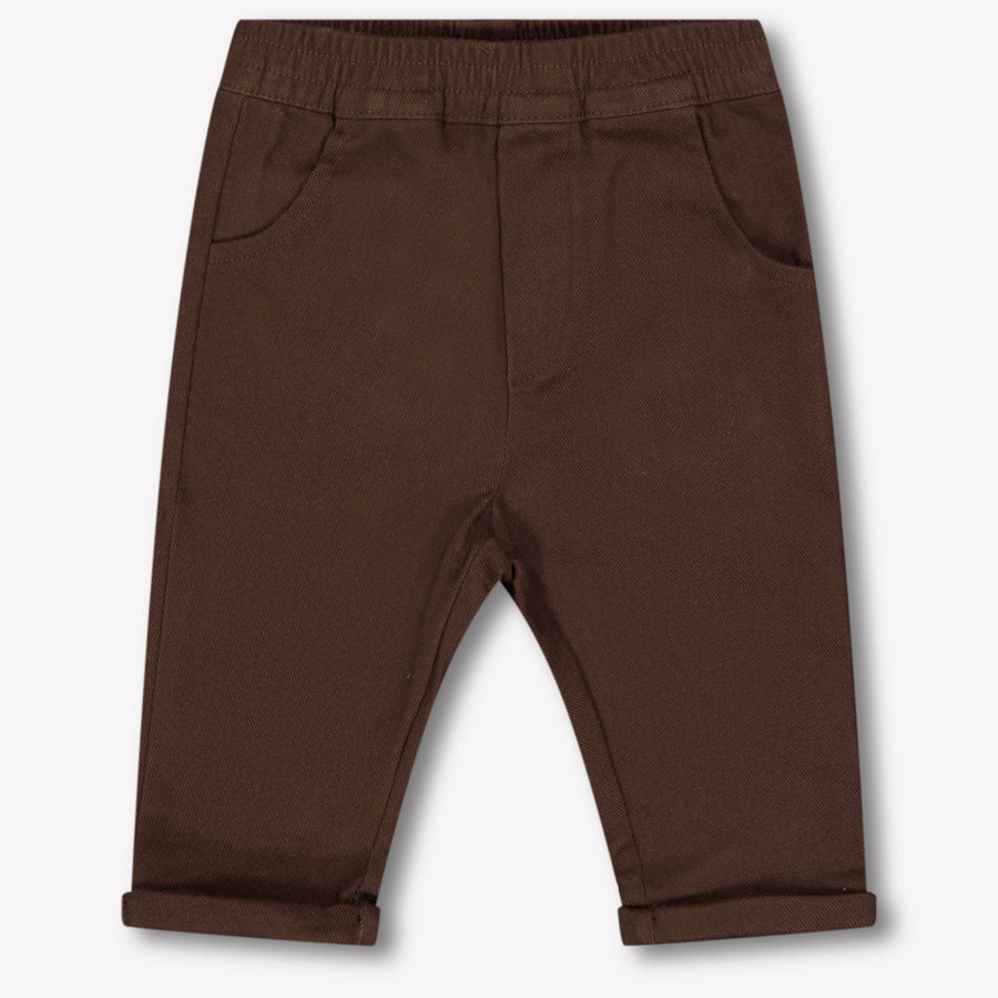Donsje Amsterdam bebé Chicos Pantalones Marrón