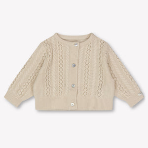 Donsje Amsterdam Danik bébé Filles Gilet Sable