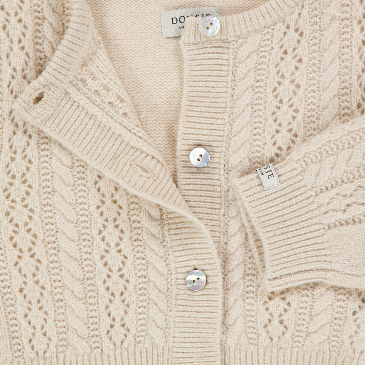 Donsje Amsterdam Danik bébé Filles Gilet Sable
