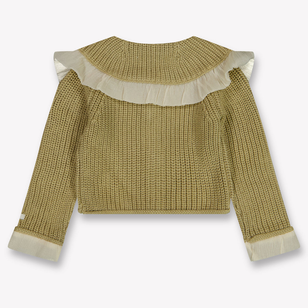 Donsje Amsterdam Zaila bébé Filles Gilet Beige Clair