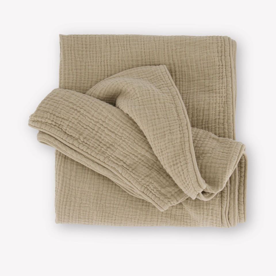 Donsje Amsterdam Bear Baby Unisex Accessorio in Taupe