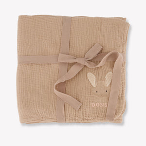 Donsje Amsterdam Fluffy Bunny Baby Ragazze Accessorio in Rosa Antico