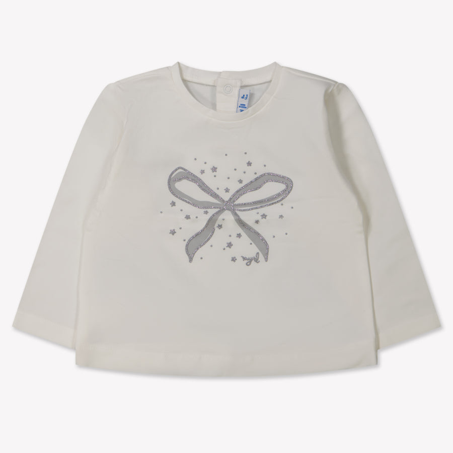 Mayoral Bébé Filles T-shirt Crème