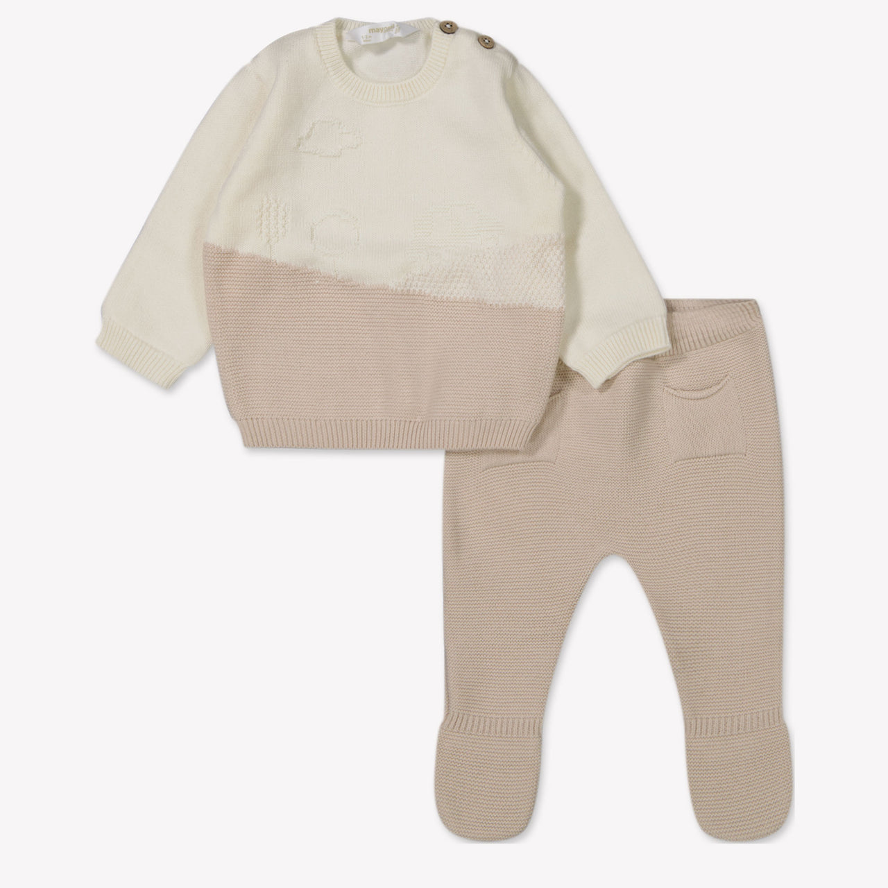 Mayoral Bébé Garçons Boîte en boîte Beige Clair