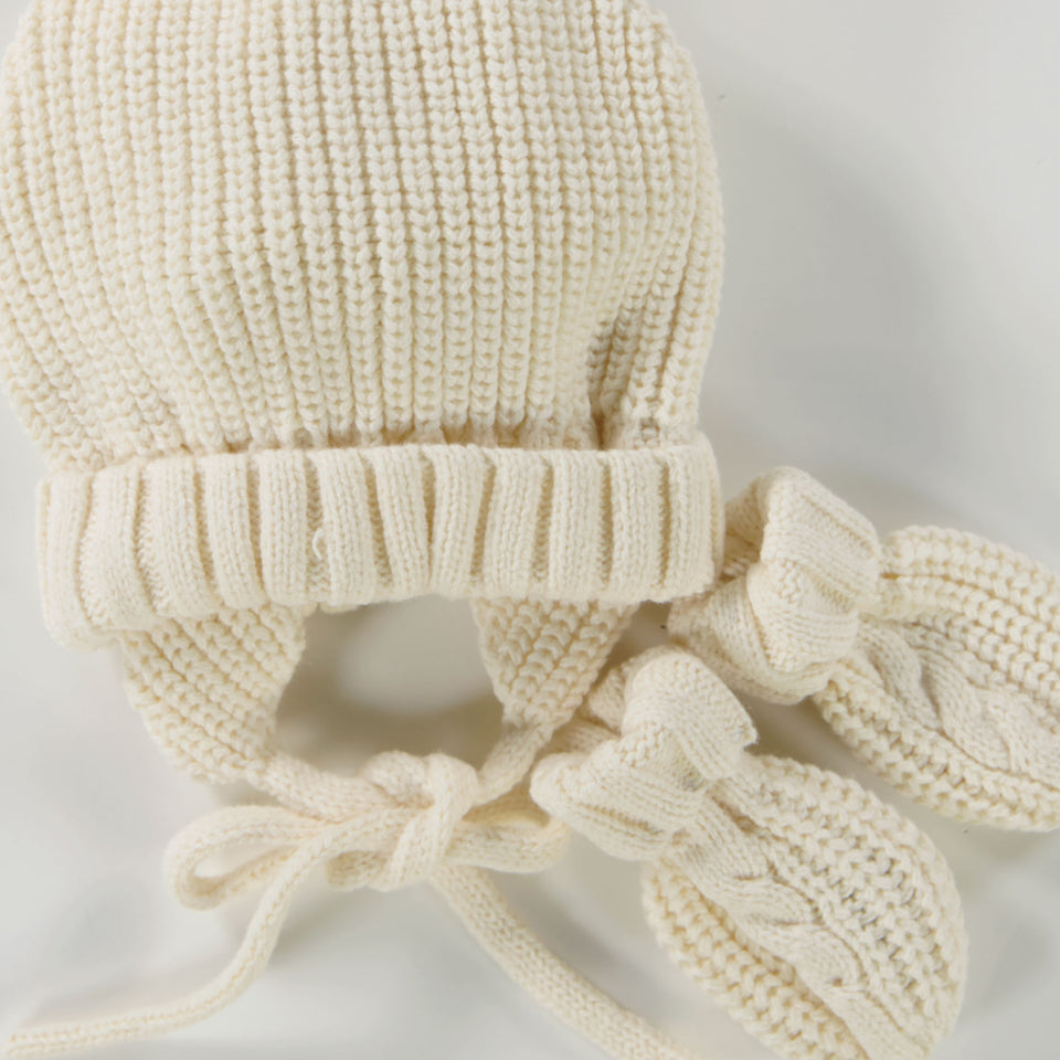 Mayoral Baby Unisex Hat  Light Beige