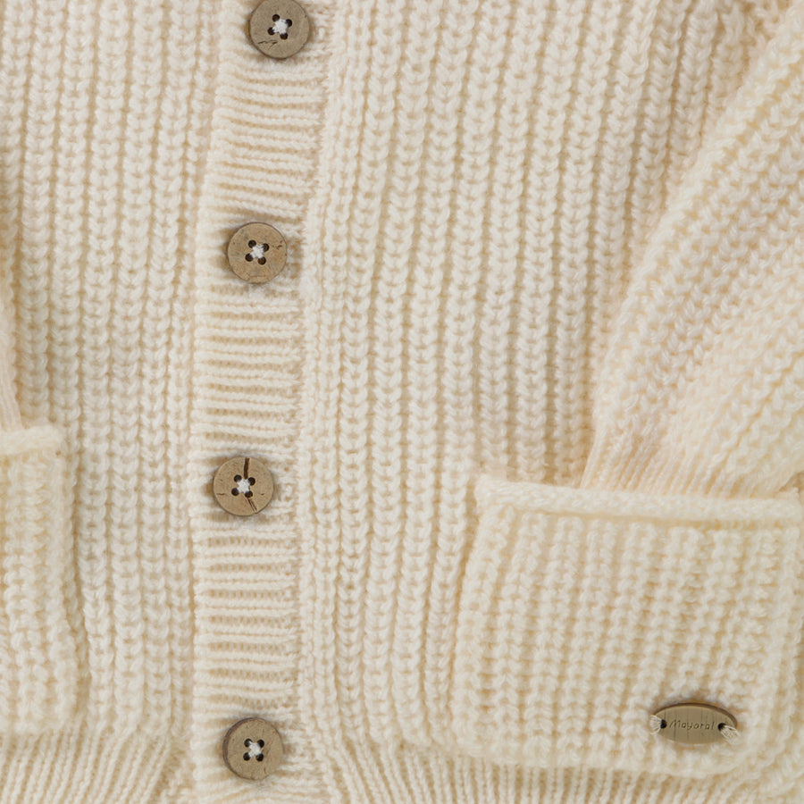 Mayoral Bébé Garçons Gilet Beige Clair