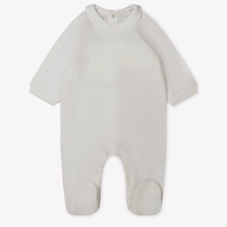 Mayoral Bambino Ragazze Tuta in scatola Off White