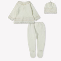 Mayoral Baby Meisjes Boxpakje In Off White